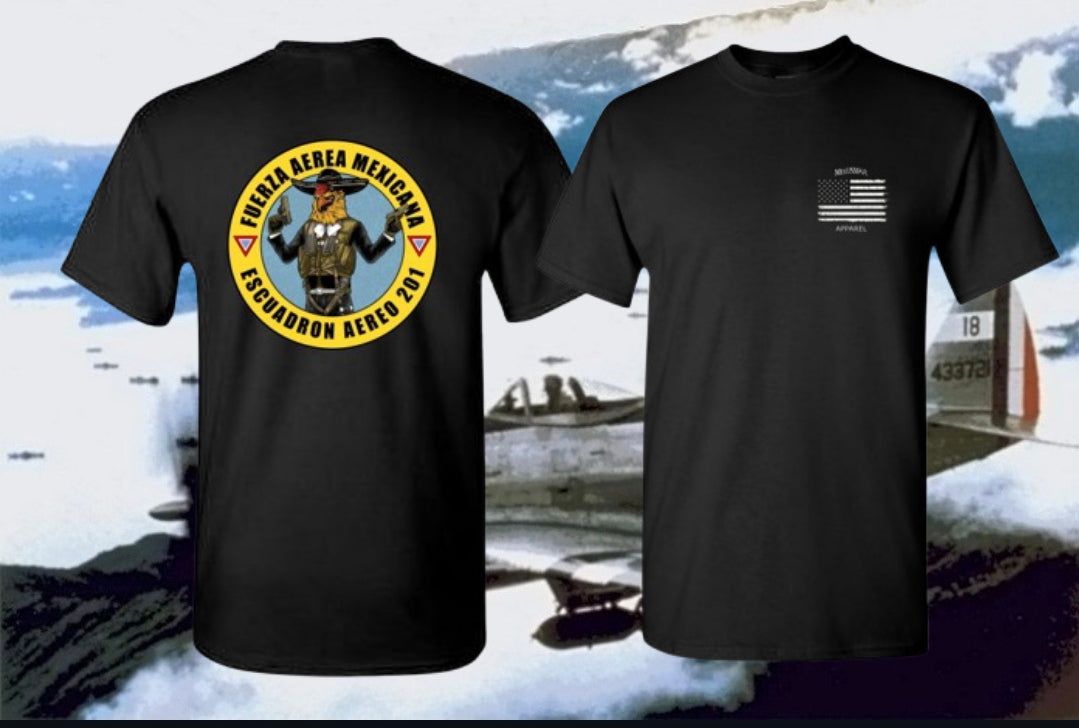 El Escuadron 201 T-Shirt by La Linea MEXUSMAR