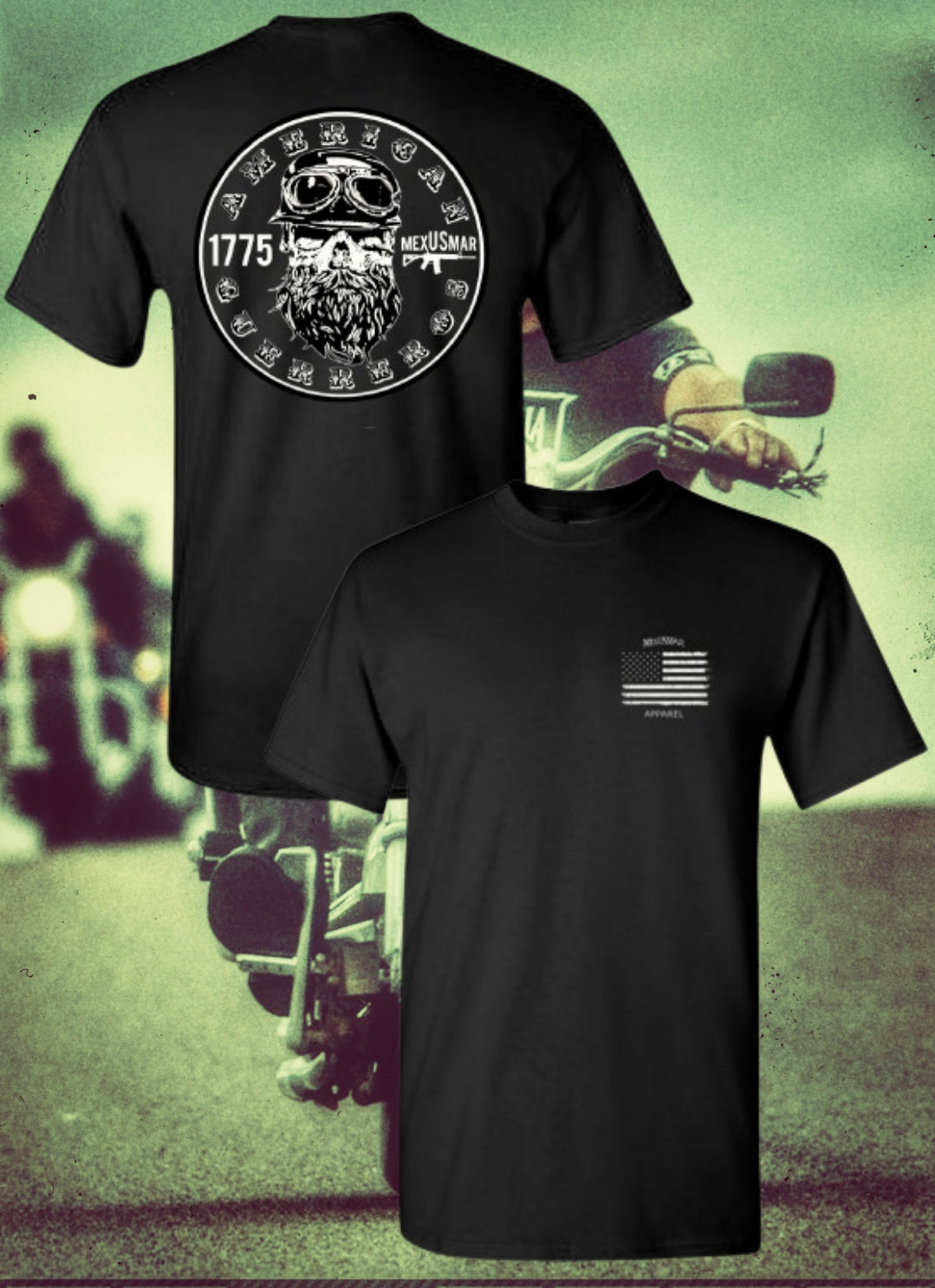 American Guerreros T-Shirt by La Linea MEXUSMAR