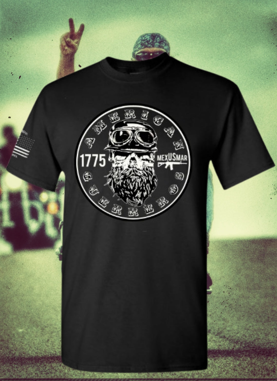 American Guerreros T-Shirt by La Linea MEXUSMAR