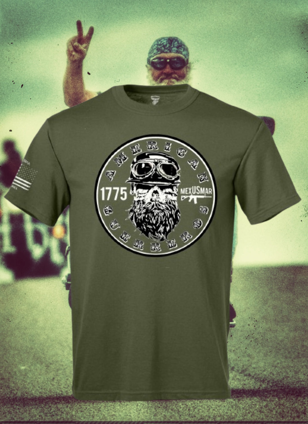 American Guerreros T-Shirt by La Linea MEXUSMAR