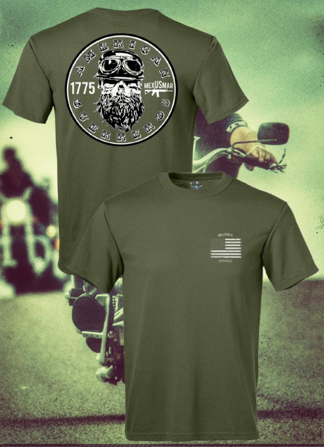 American Guerreros T-Shirt by La Linea MEXUSMAR