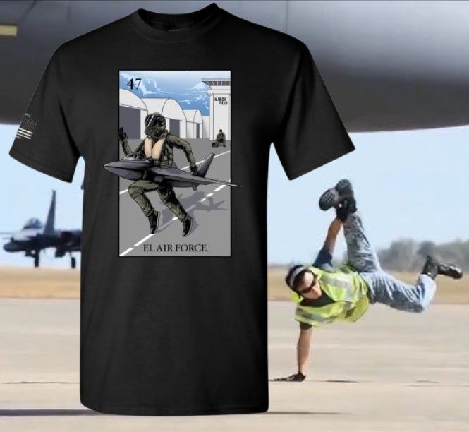 El Air Force Loteria T-Shirt by La Linea MEXUSMAR