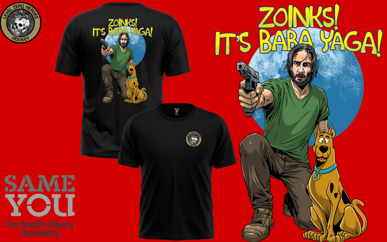 The Baba Yaga T Shirt by LZH Hockey
