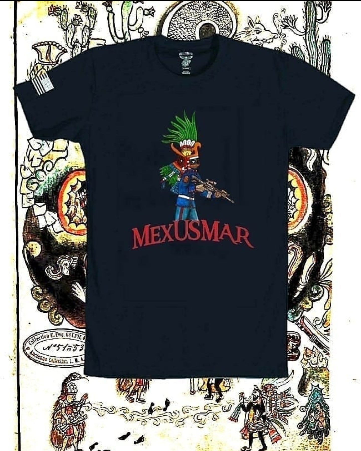 The Sgt Huitz T Shirt by La Linea MEXUSMAR