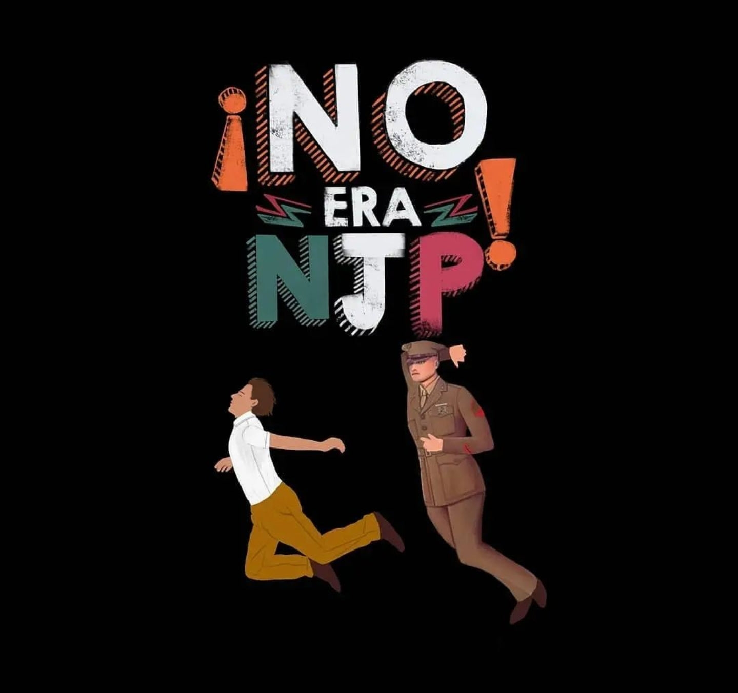 The No Era NJP T Shirt by La Linea MEXUSMAR