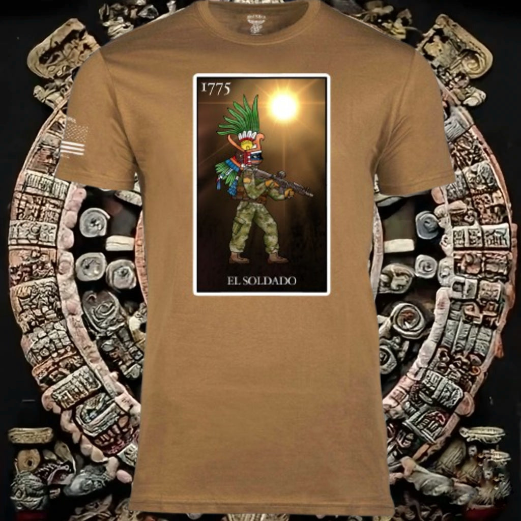 El Soldado Loteria T Shirt by La Linea MEXUSMAR