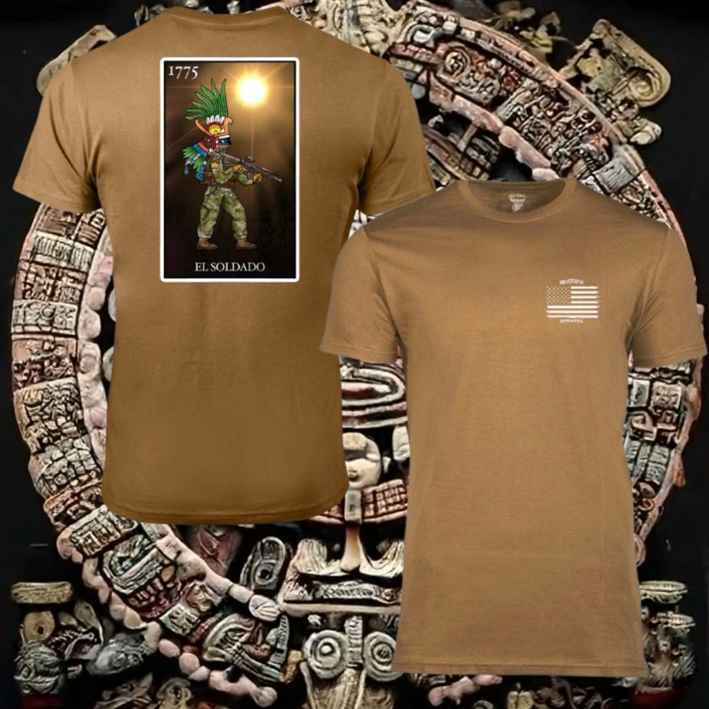 El Soldado Loteria T Shirt by La Linea MEXUSMAR