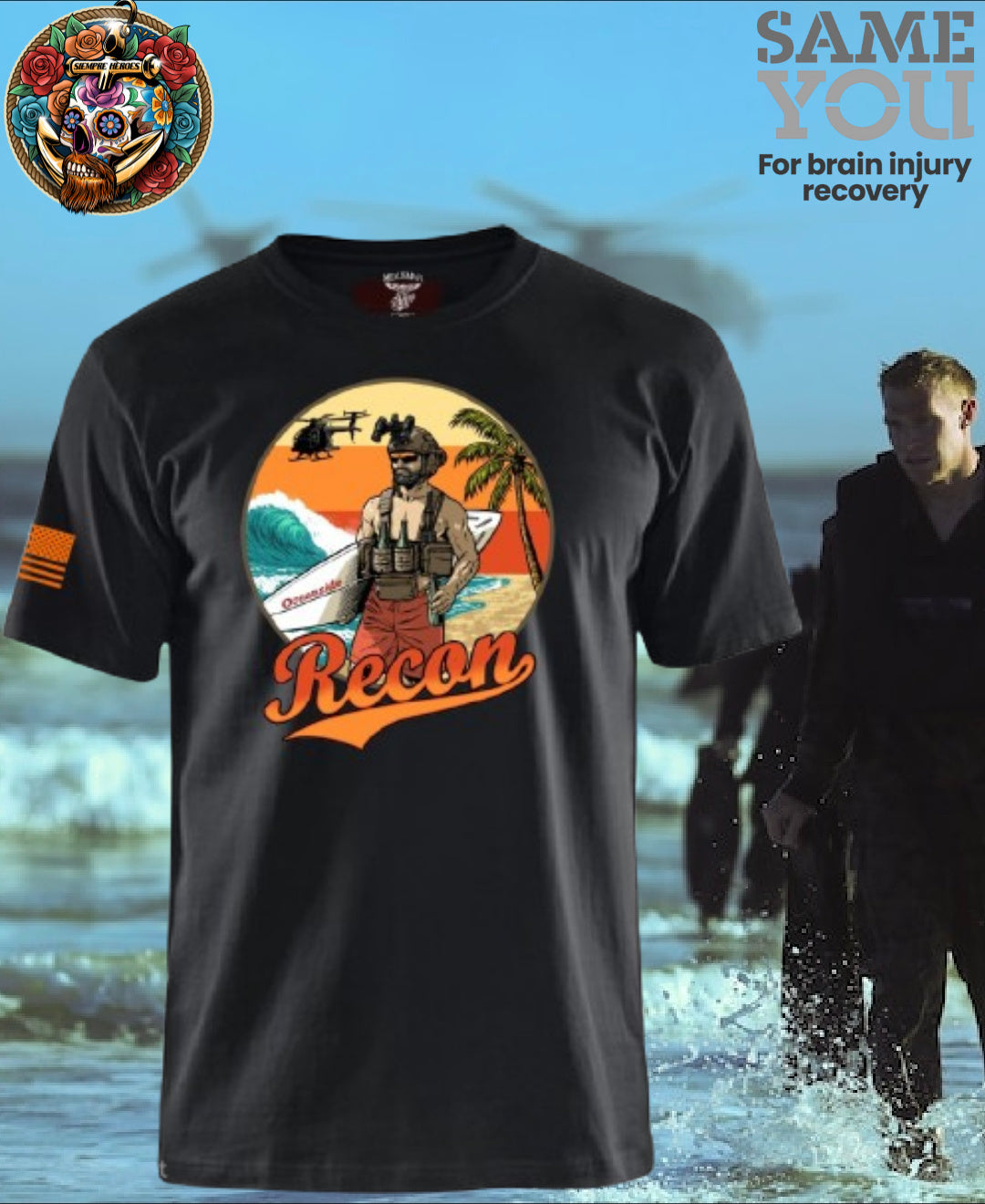 The Recon Platoon Kicks Butt T by LZH Hockey