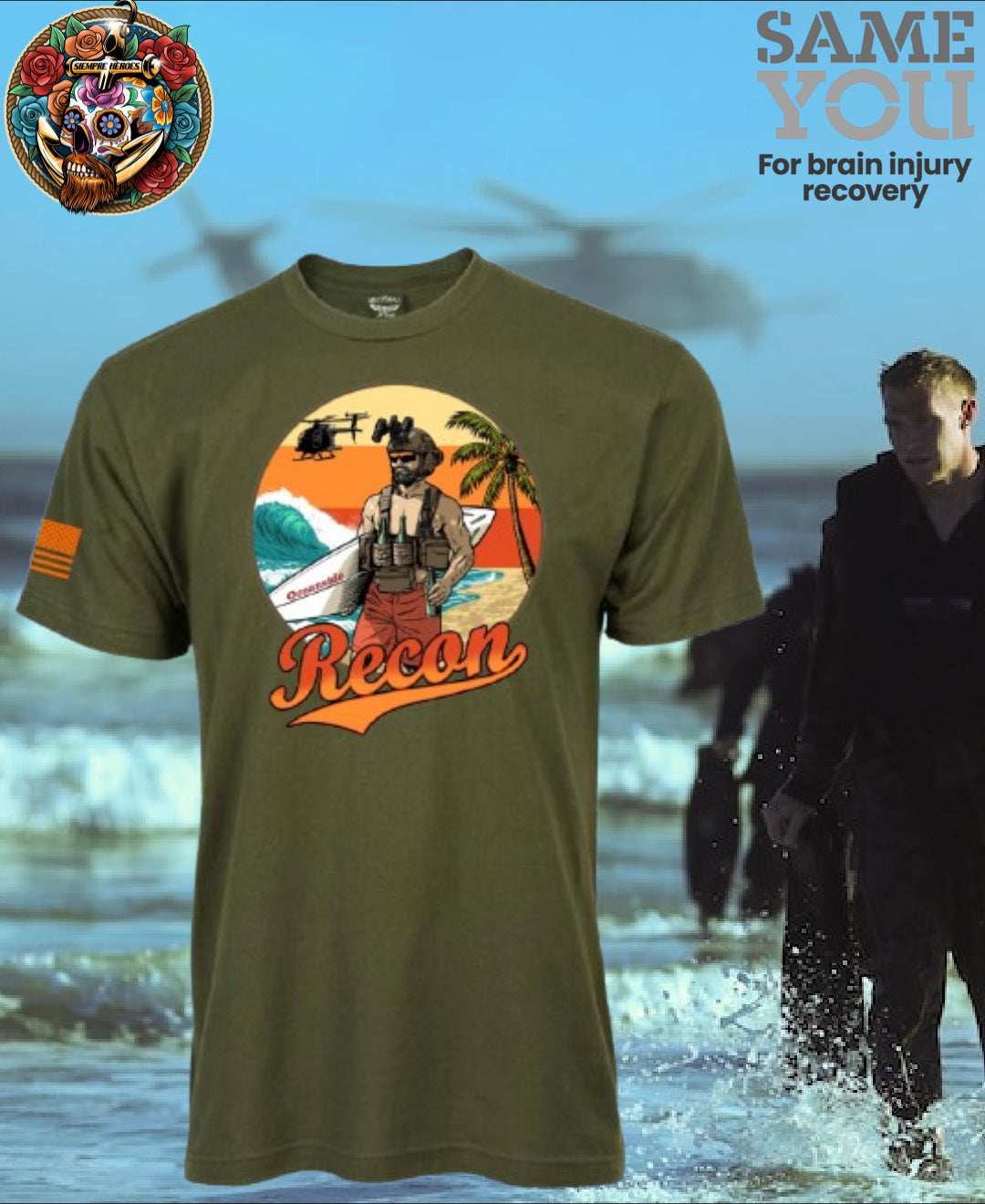 The Recon Platoon Kicks Butt T by LZH Hockey