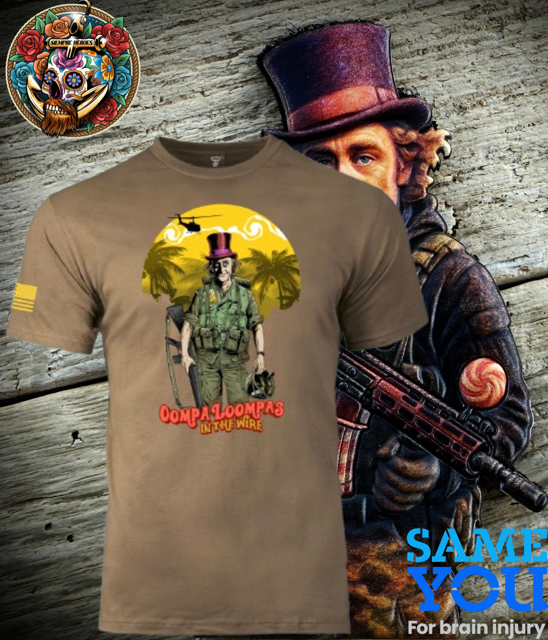 The Oompa Loompas In The Wire T Shirt by LZH Heroes