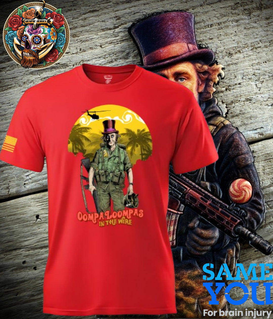 The Oompa Loompas In The Wire T Shirt by LZH Heroes