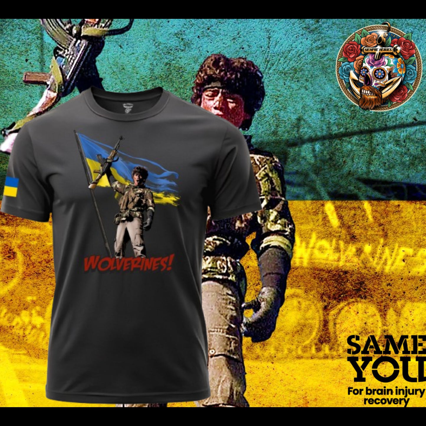 The Wolverines Never Die T Shirt by LZH Heroes