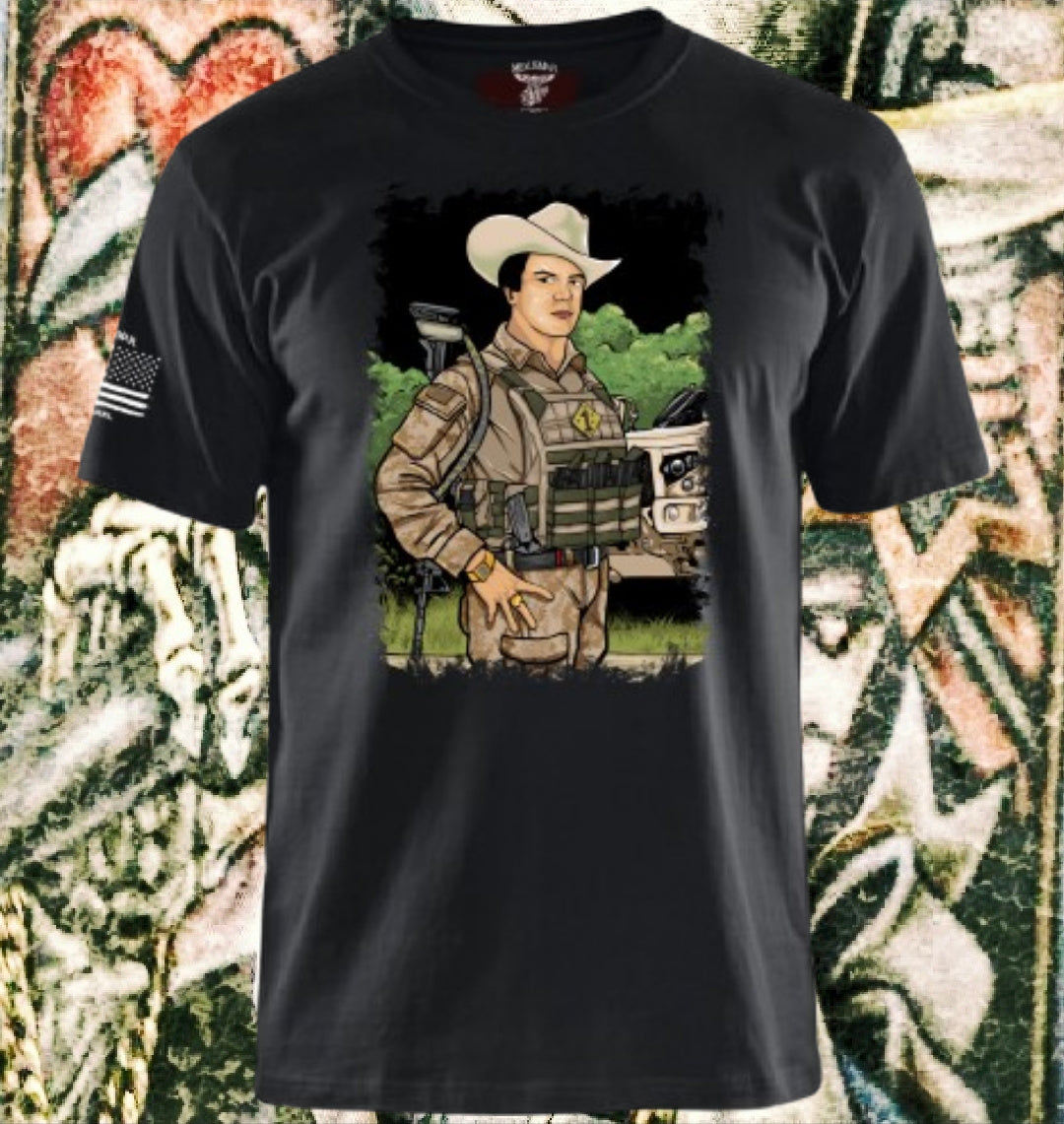 El Pelavacas Operator T Shirt by La Linea MEXUSMAR