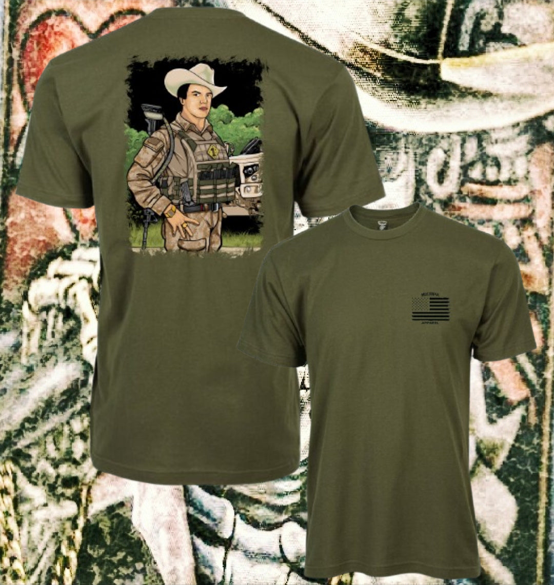 El Pelavacas Operator T Shirt by La Linea MEXUSMAR