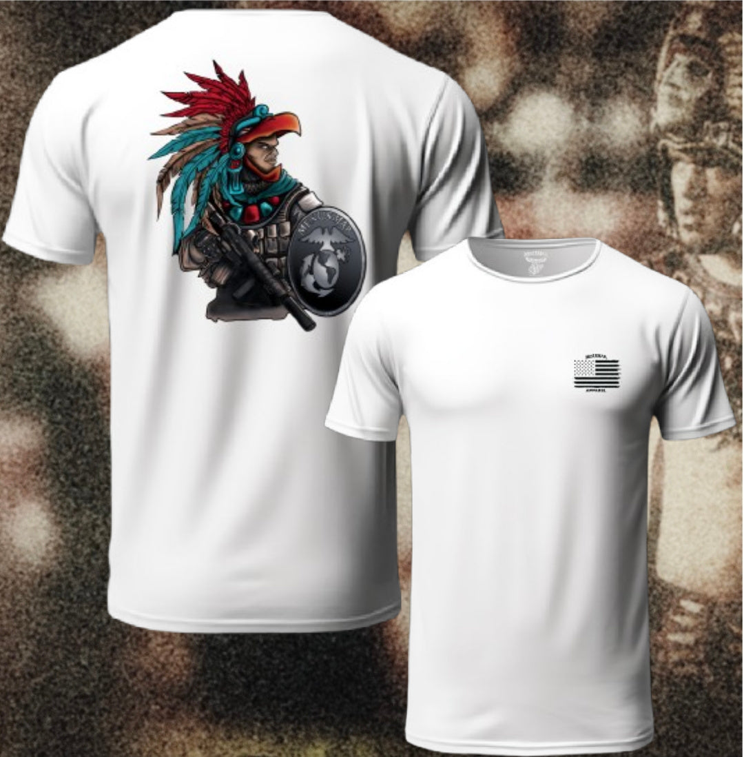 The Eagle Warrior T Shirt by La Linea MEXUSMAR