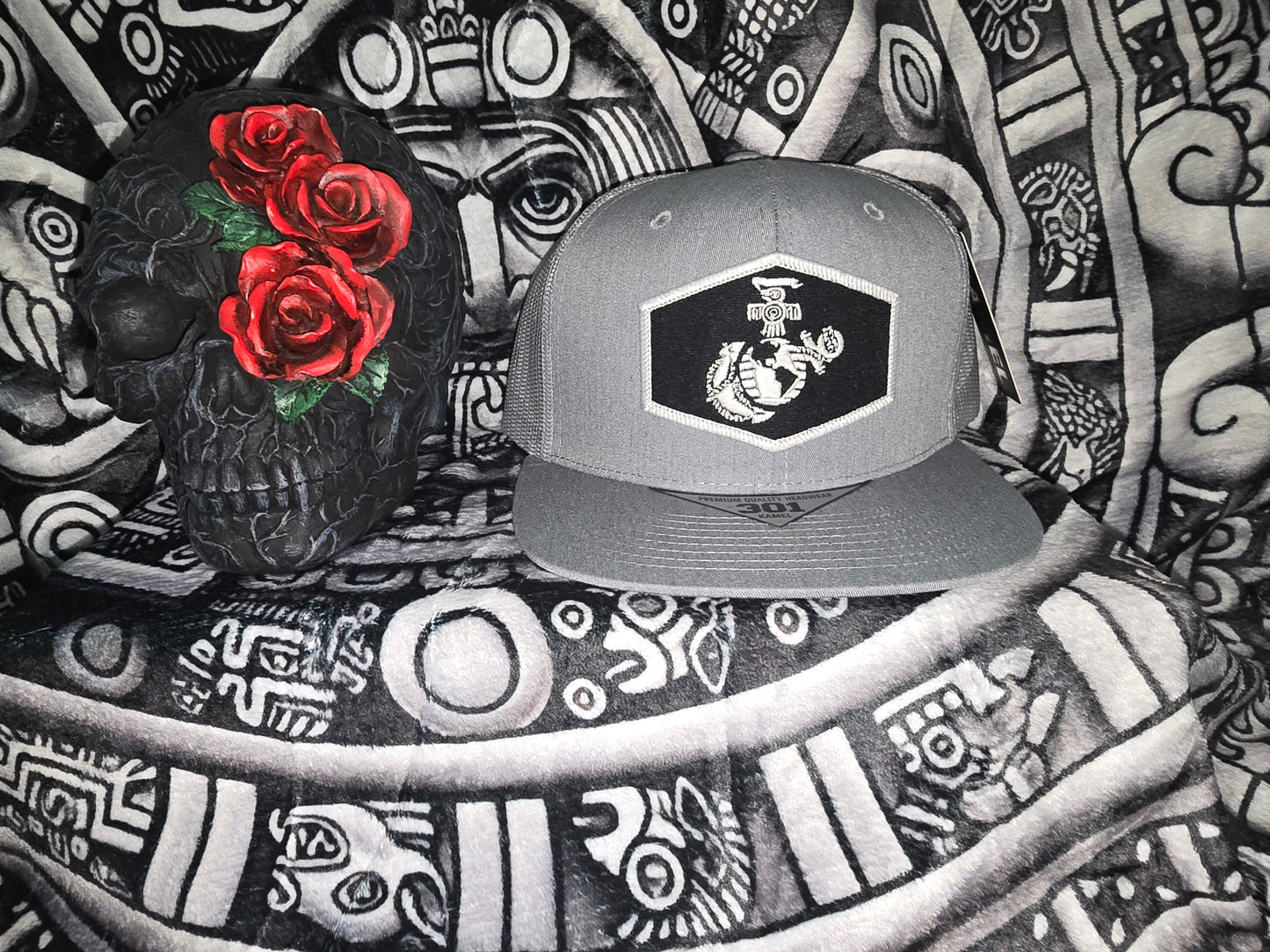 The Eagle Warrior, Globe and Anchor Snapback