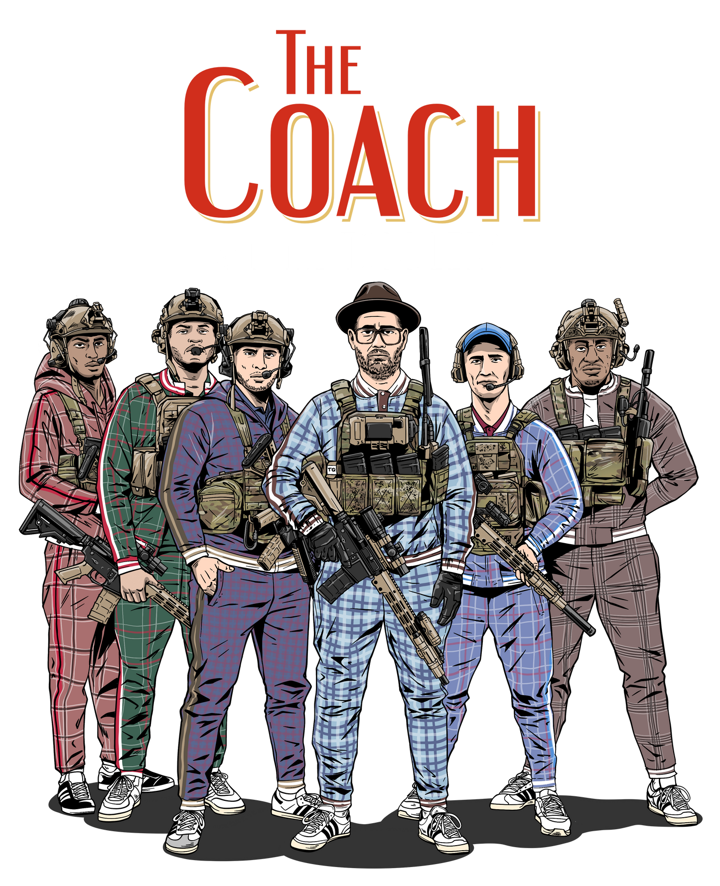 The Coach and the Toddlers T Shirt by LZH Hockey