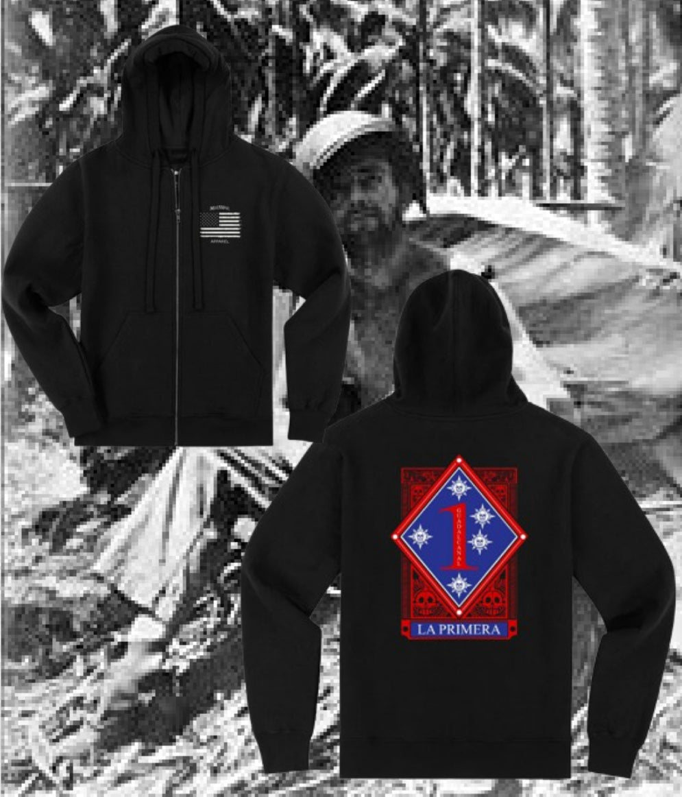 La Primera Lives Premium Hoodie/Zip Up Hoodie by La Linea MEXUSMAR