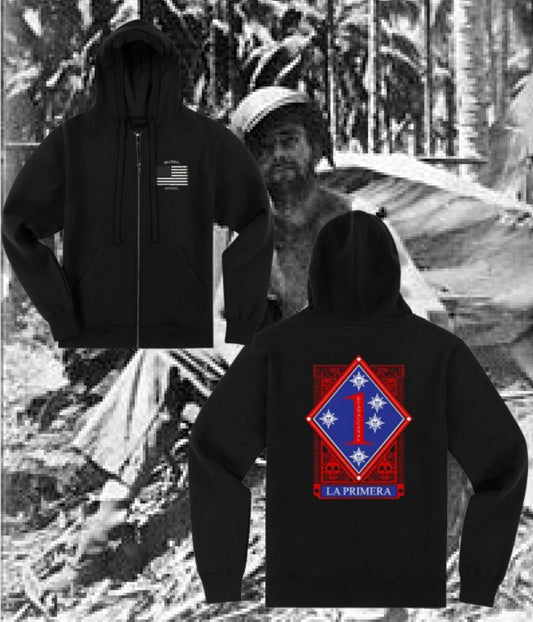 La Primera Lives Premium Hoodie/Zip Up Hoodie by La Linea MEXUSMAR