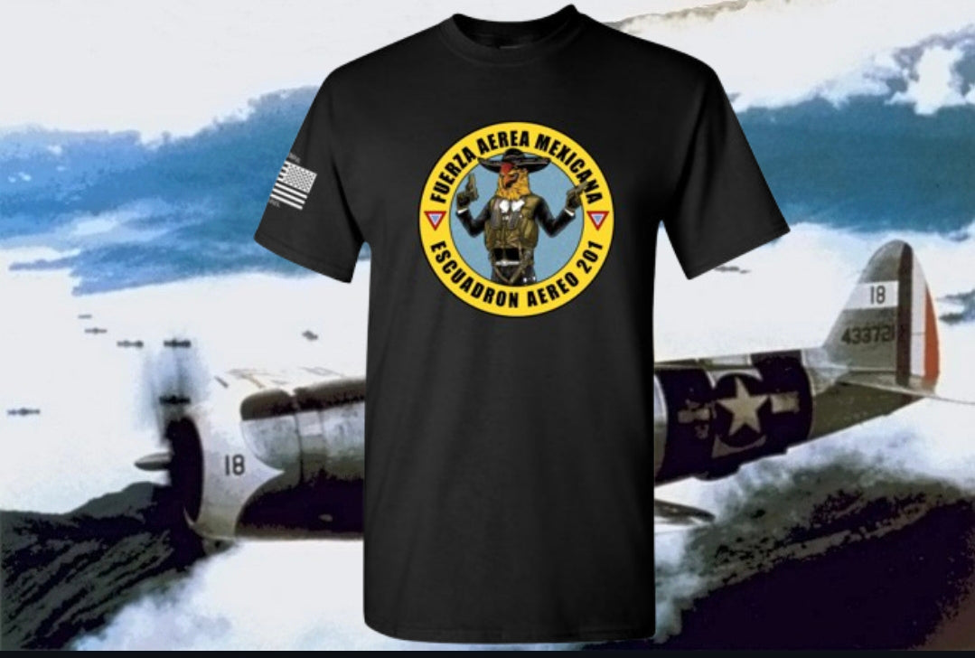 El Escuadron 201 T-Shirt by La Linea MEXUSMAR