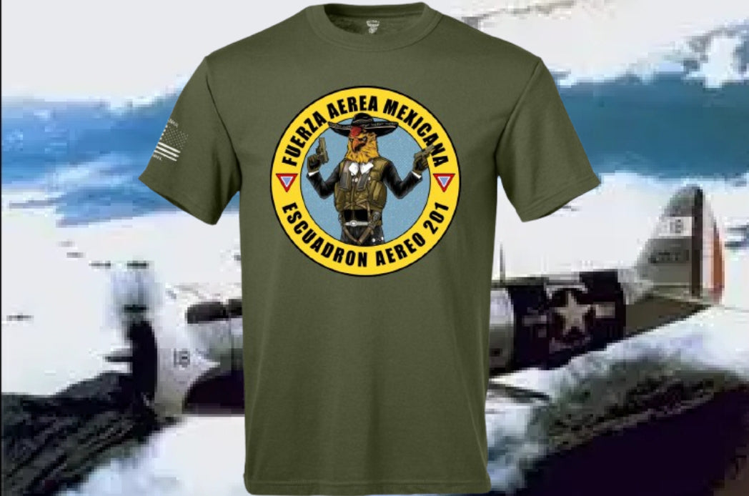 El Escuadron 201 T-Shirt by La Linea MEXUSMAR