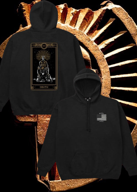 El Señor Mictlan Premium Hoodie/Zip Up Hoodie by La Linea MEXUSMAR