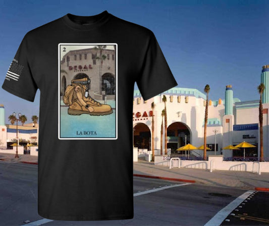 La Bota Loteria T Shirt by La Linea MEXUSMAR