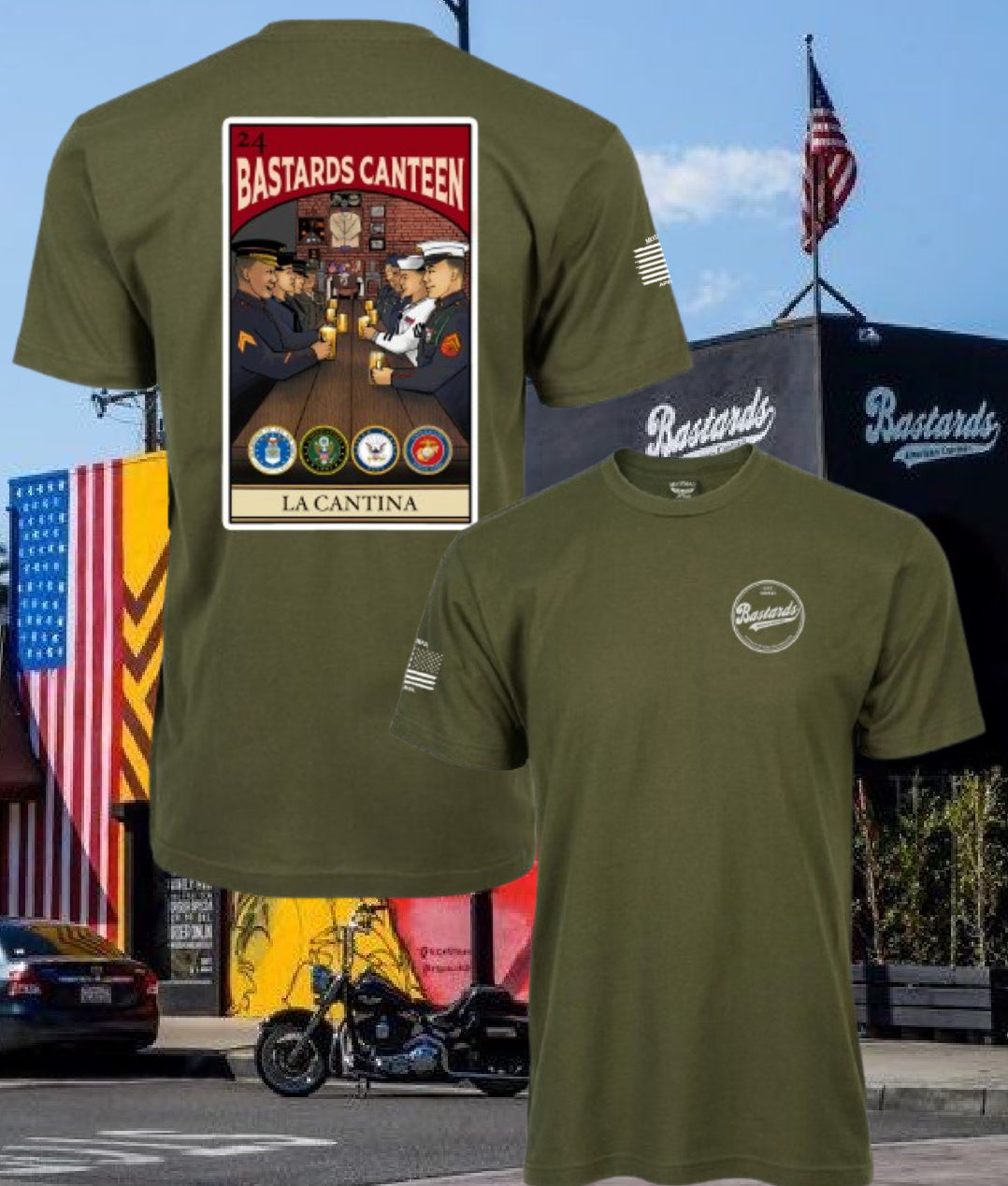 La Cantina Loteria T Shirt by La Linea MEXUSMAR