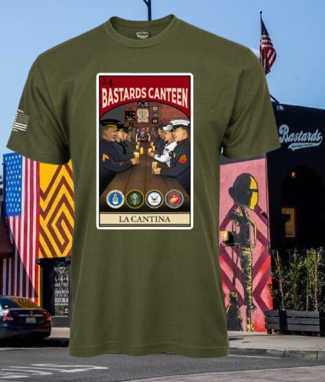 La Cantina Loteria T Shirt by La Linea MEXUSMAR