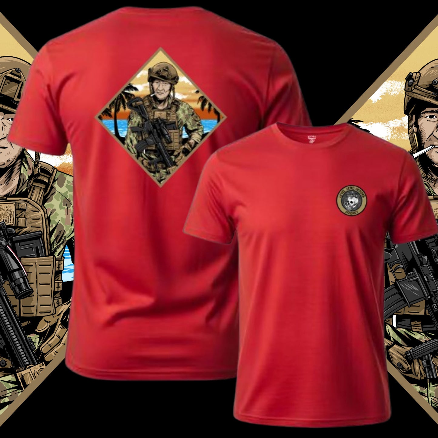 The Tactical Duke T Shirt by LZH Hockey