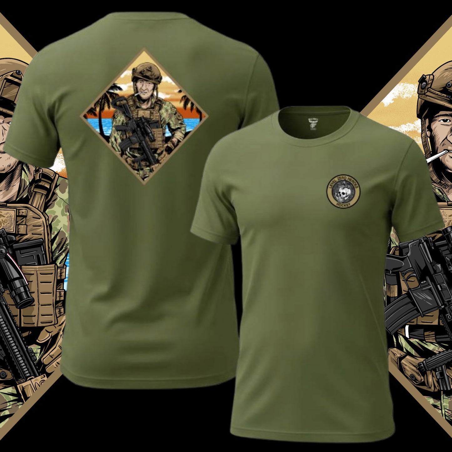 The Tactical Duke T Shirt by LZH Hockey
