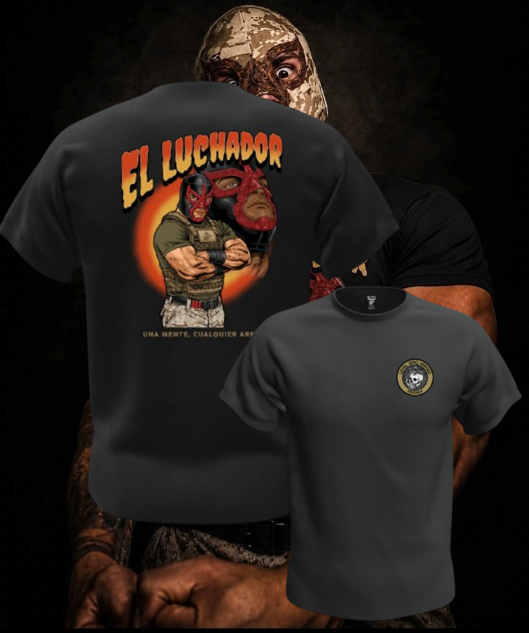 EL LUCHADOR T-SHIRT BY LZH HOCKEY