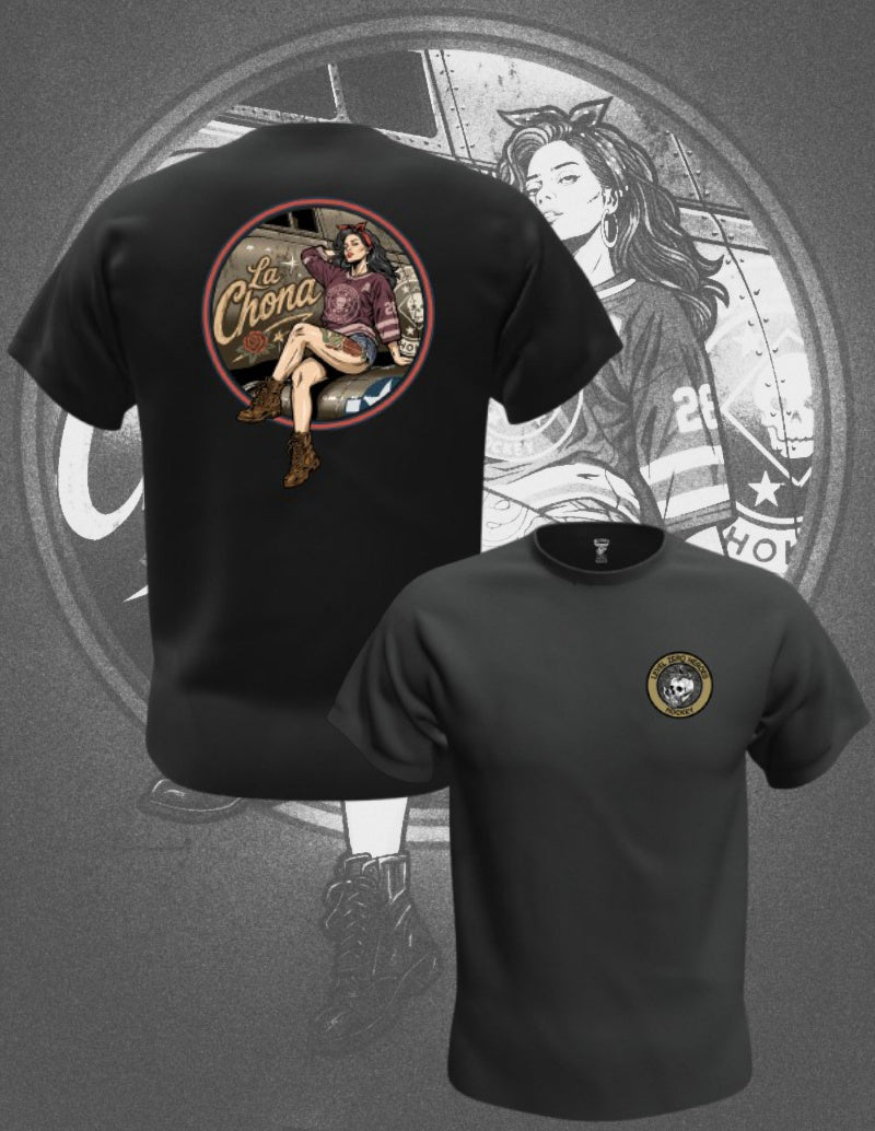 La Chona T Shirt by LZH Hockey