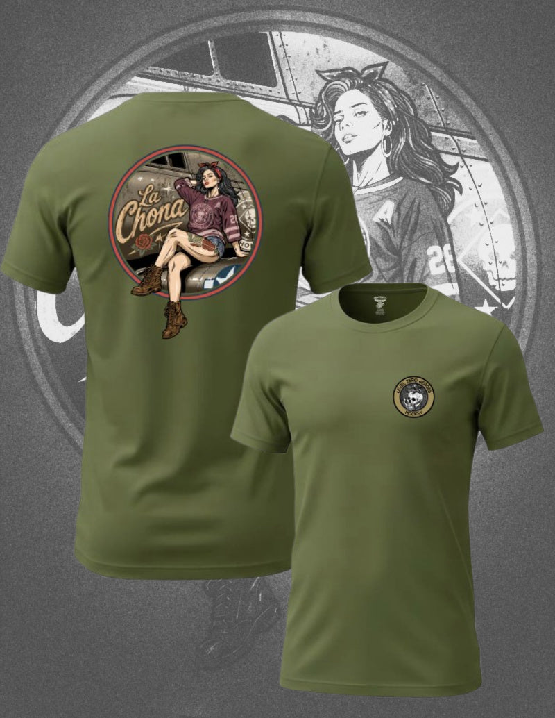 La Chona T Shirt by LZH Hockey