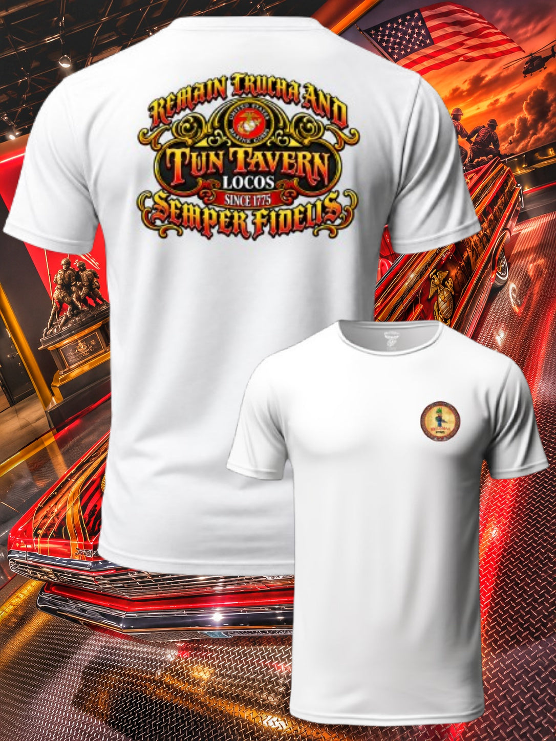 Tun Tavern Locos T-Shirt by MEXUSMAR Apparel PRESALE