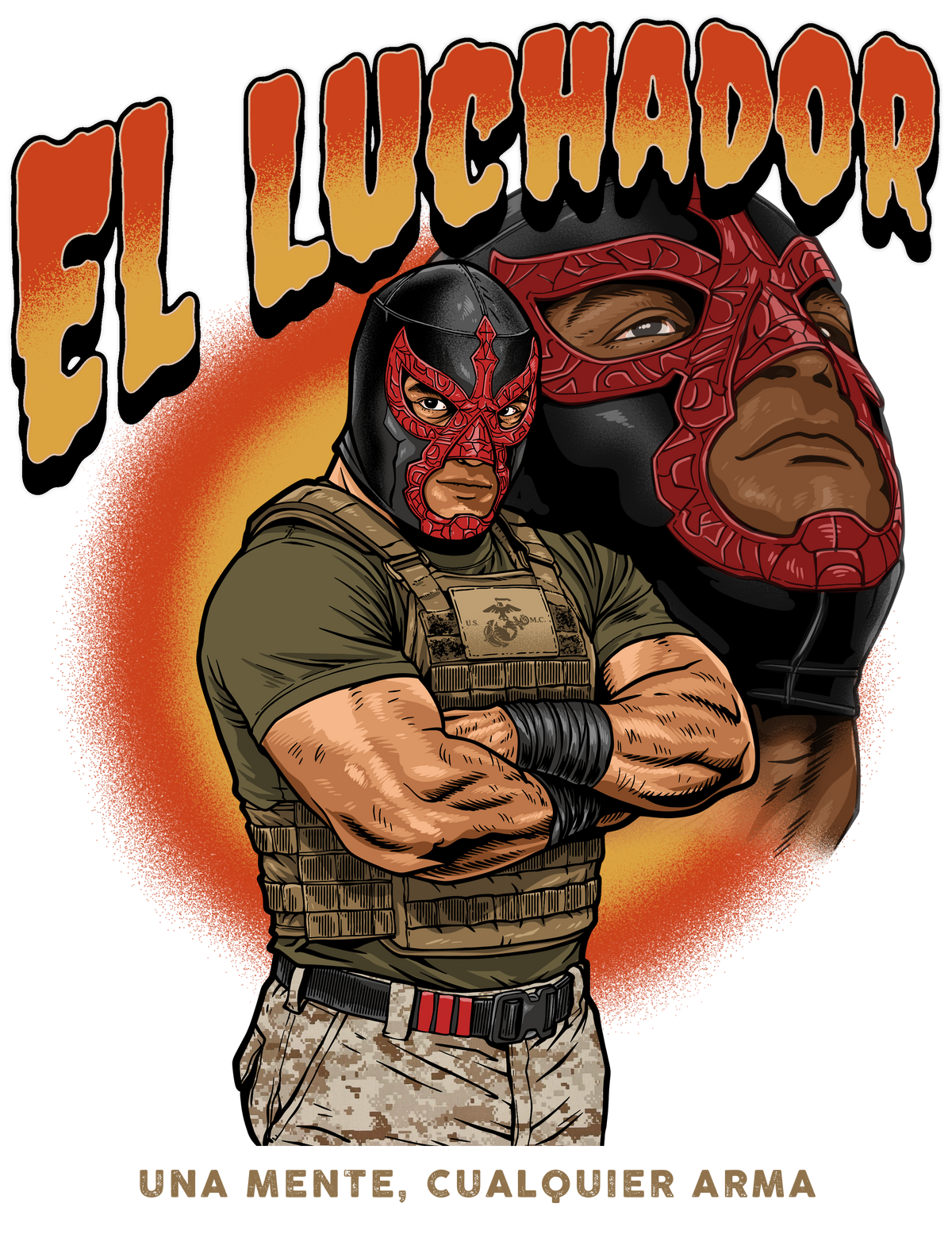EL LUCHADOR T-SHIRT BY LZH HOCKEY