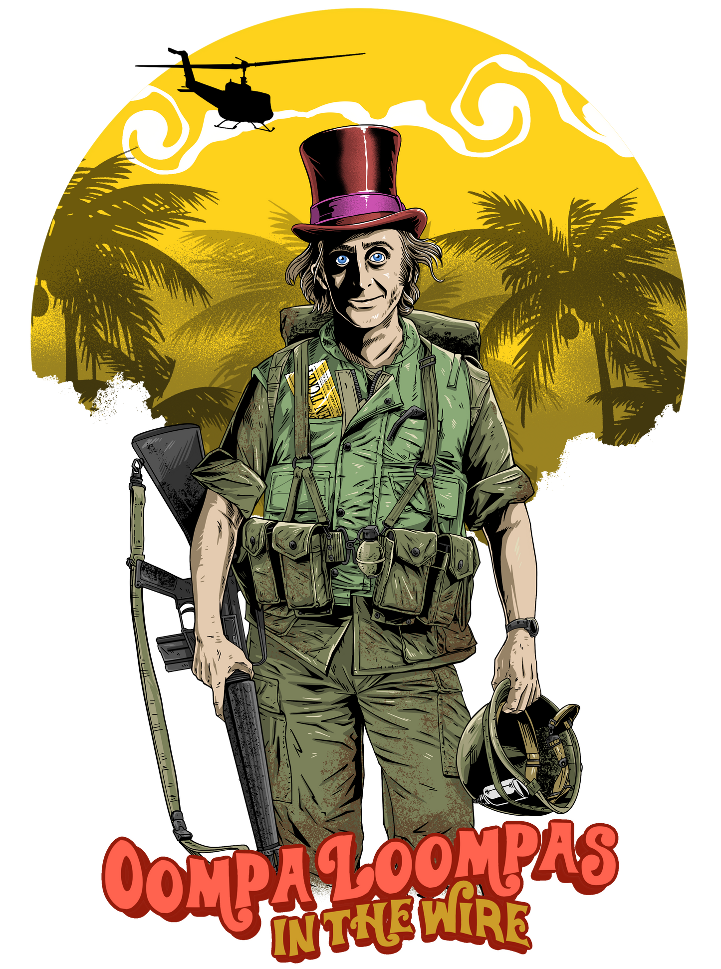 The Oompa Loompas In The Wire T Shirt by LZH Heroes