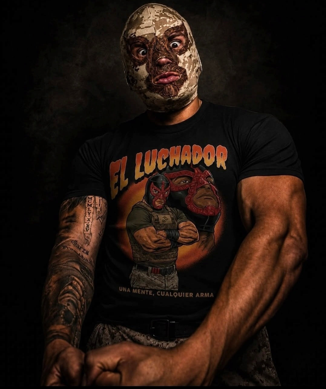 EL LUCHADOR T-SHIRT BY LZH HOCKEY