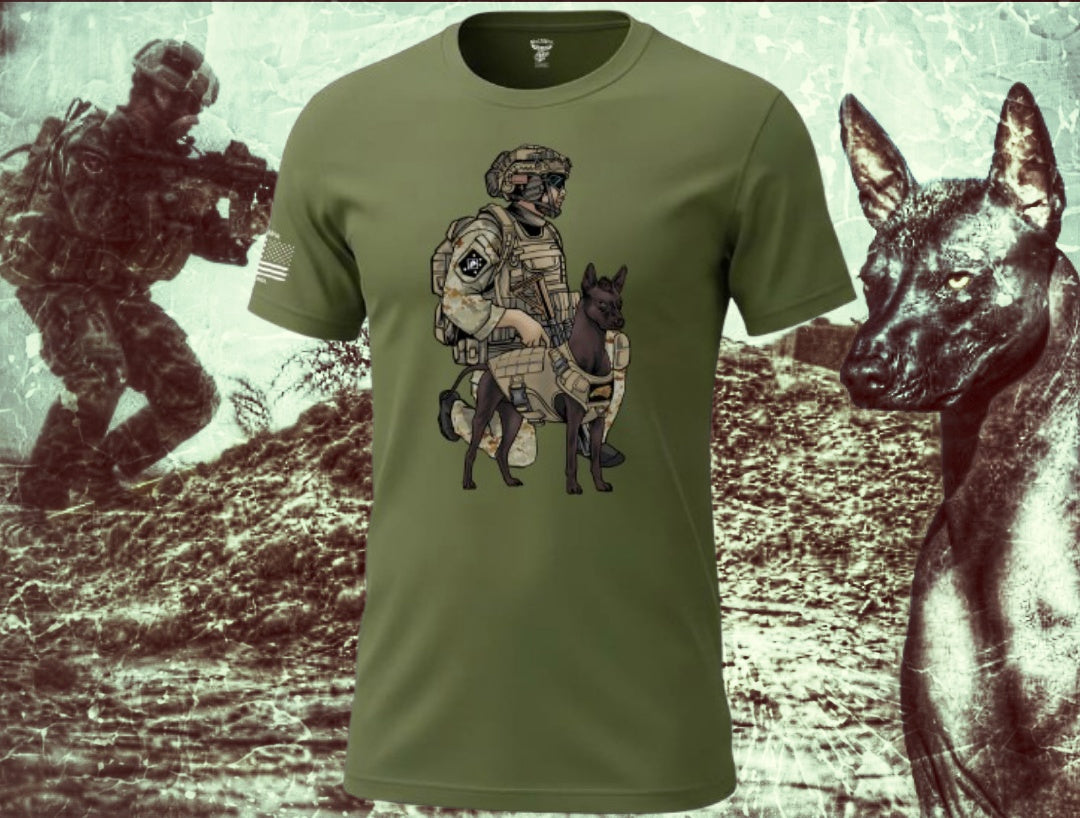 El K-9 Xolotl T Shirt by La Linea MEXUSMAR