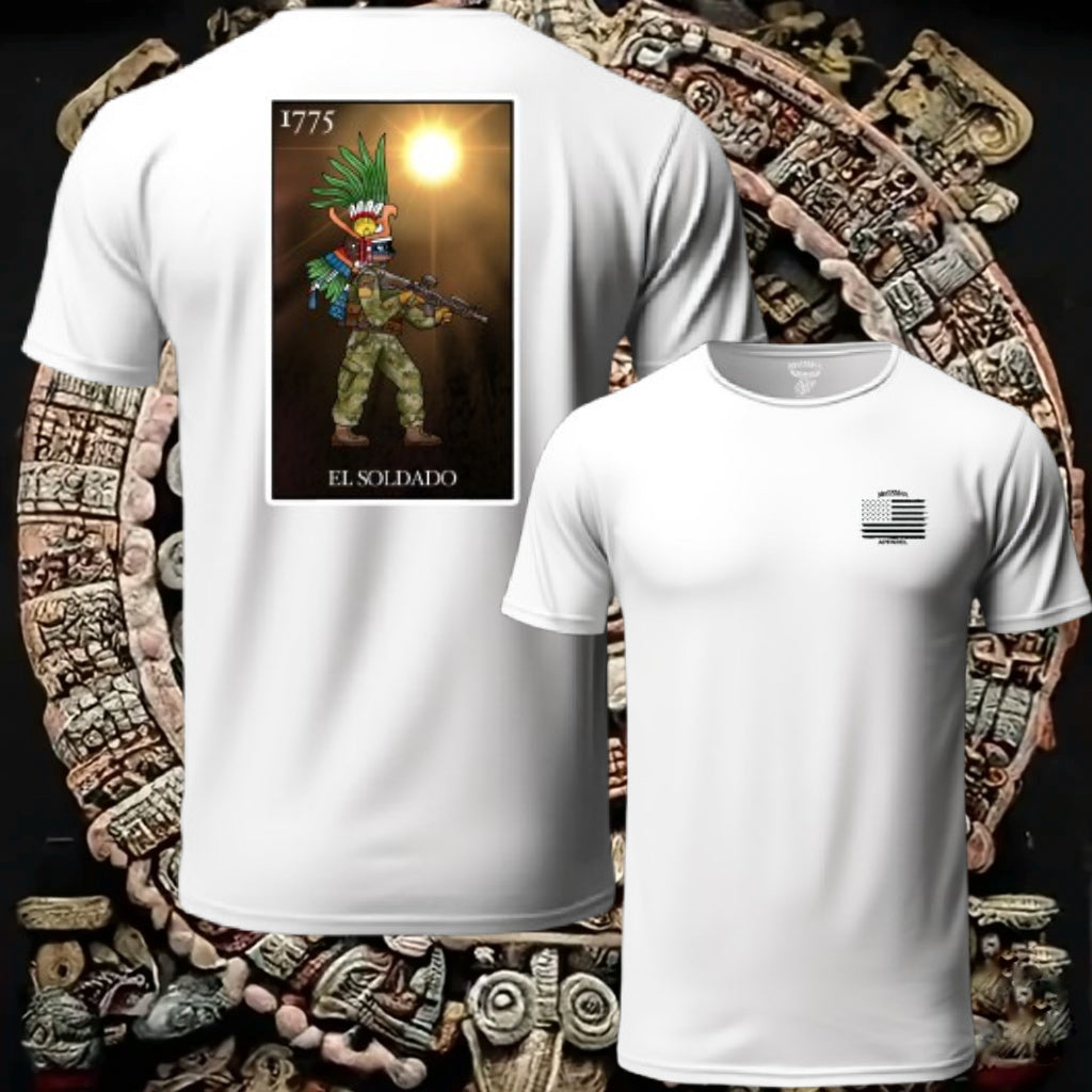 El Soldado Loteria T Shirt by La Linea MEXUSMAR