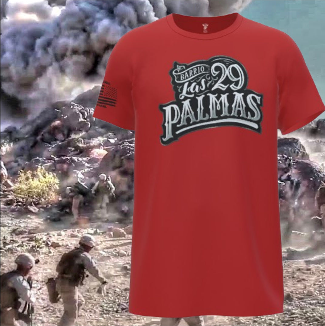 Barrio Las 29 Palmas T-Shirt by La Linea MEXUSMAR