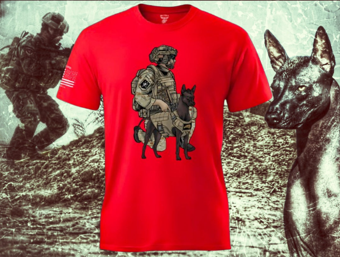 El K-9 Xolotl T Shirt by La Linea MEXUSMAR