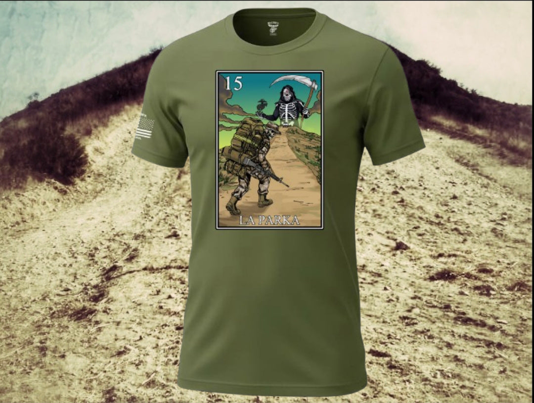 La Parka Lotería T Shirt by La Linea MEXUSMAR