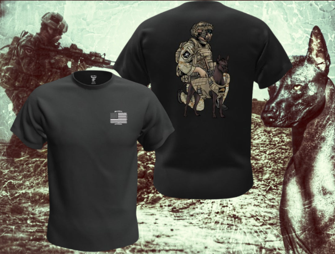 El K-9 Xolotl T Shirt by La Linea MEXUSMAR