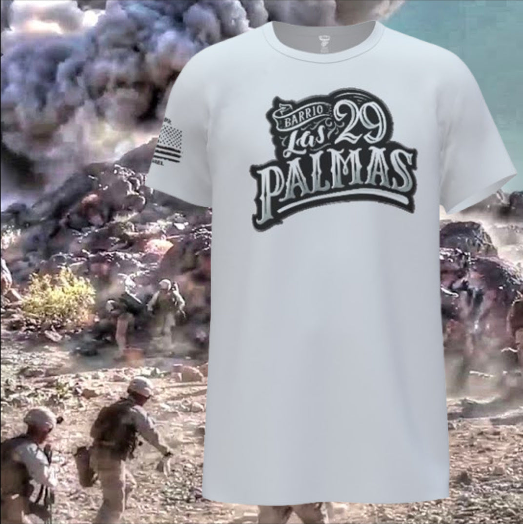 Barrio Las 29 Palmas T-Shirt by La Linea MEXUSMAR