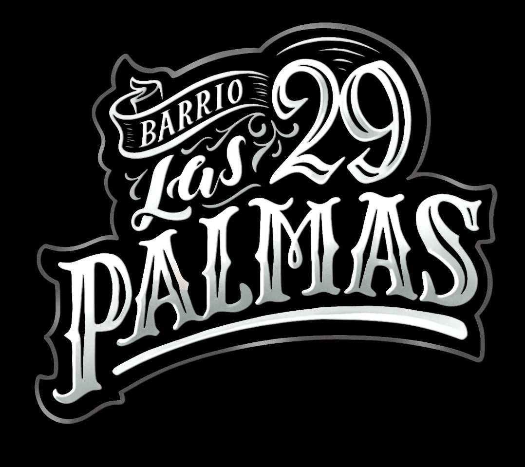 Barrio Las 29 Palmas T-Shirt by La Linea MEXUSMAR