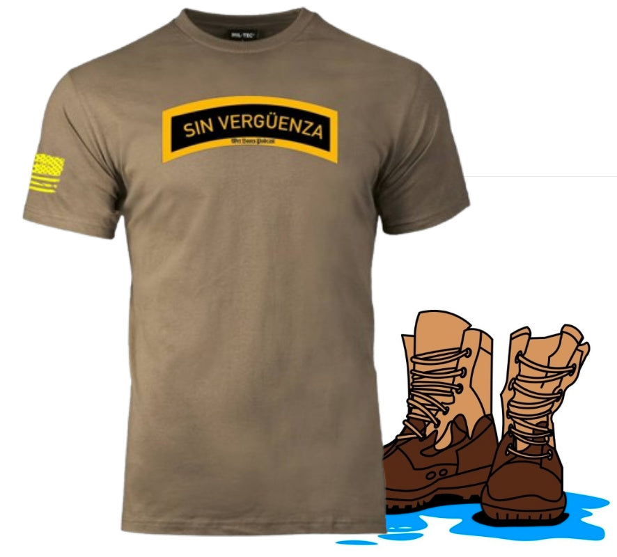The Sinvergüenza T Shirt by The Wet Boots Podcast