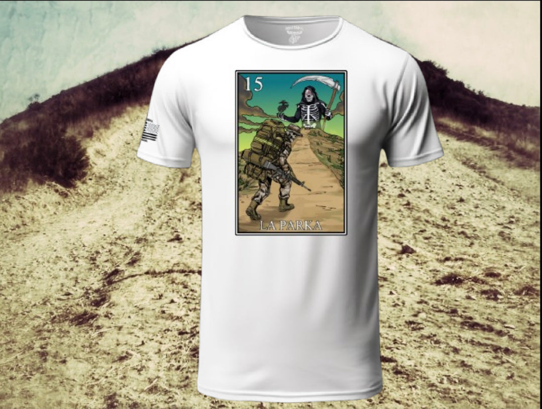 La Parka Lotería T Shirt by La Linea MEXUSMAR