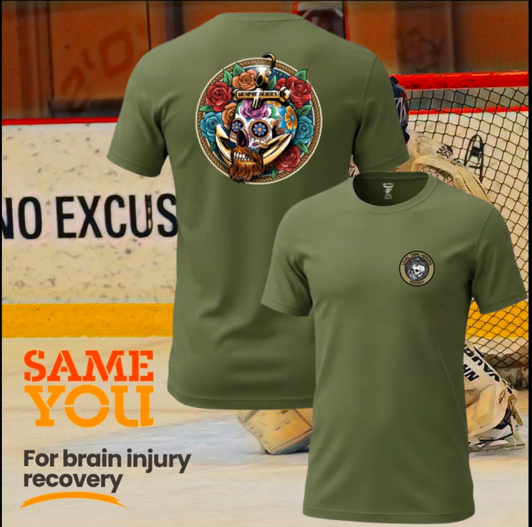 The Siempre Heroes T Shirt by LZH Hockey