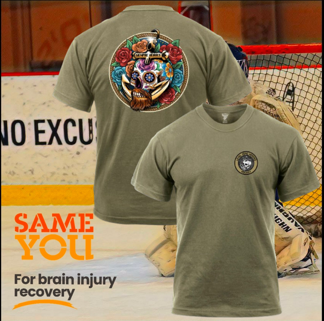 The Siempre Heroes T Shirt by LZH Hockey